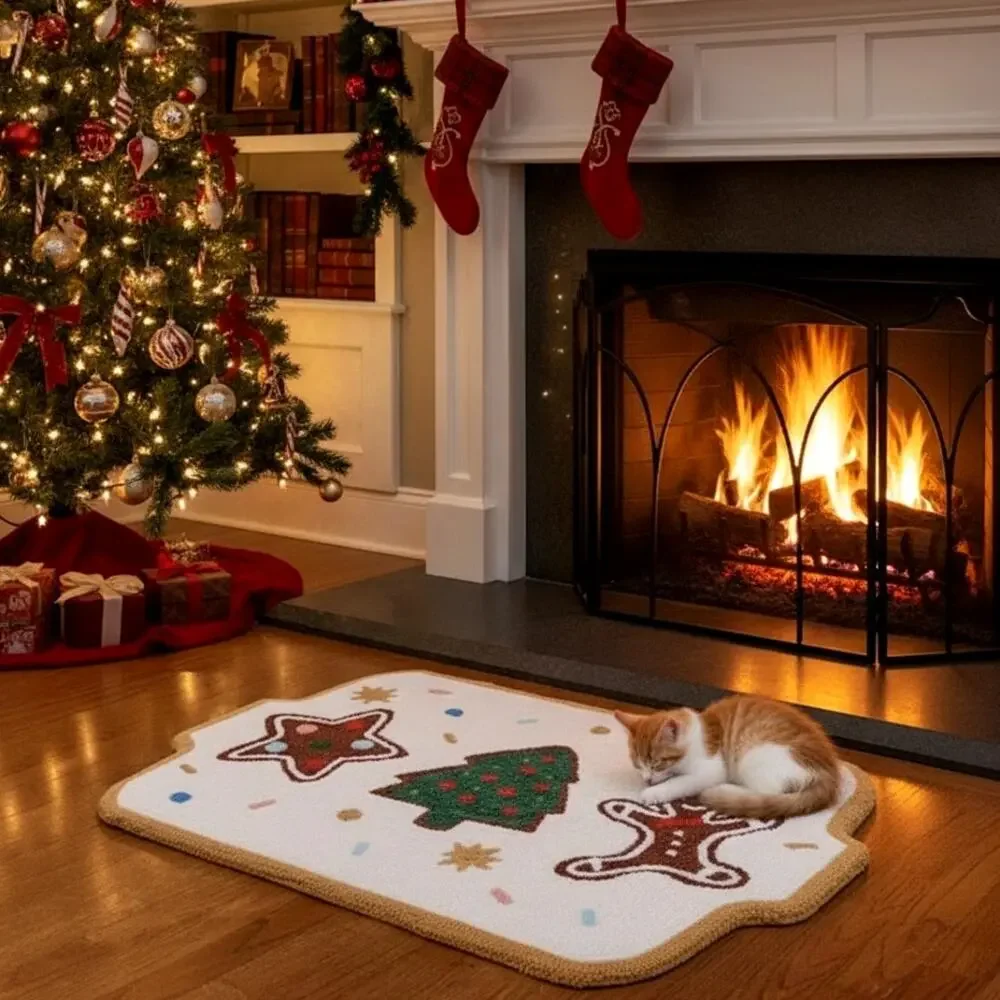 Rifle Paper Co. × Loloi 2′×3′ Gingerbread Cookie Rug Discontinued Collector NWT